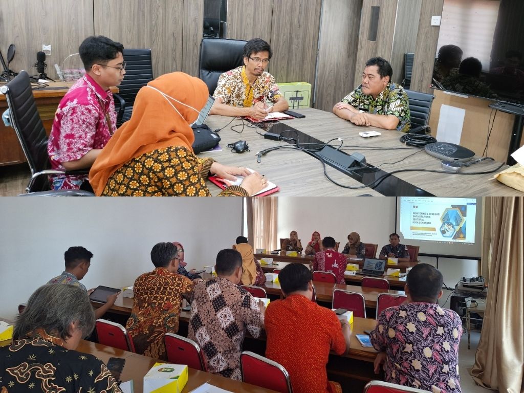Roadshow Monitoring dan Evaluasi Kualitas Data Sektoral yang Dihasilkan Tahun 2024 (Edisi : Dinas Pendidikan Kota Semarang & Dinas Perdagangan Kota Semarang)
